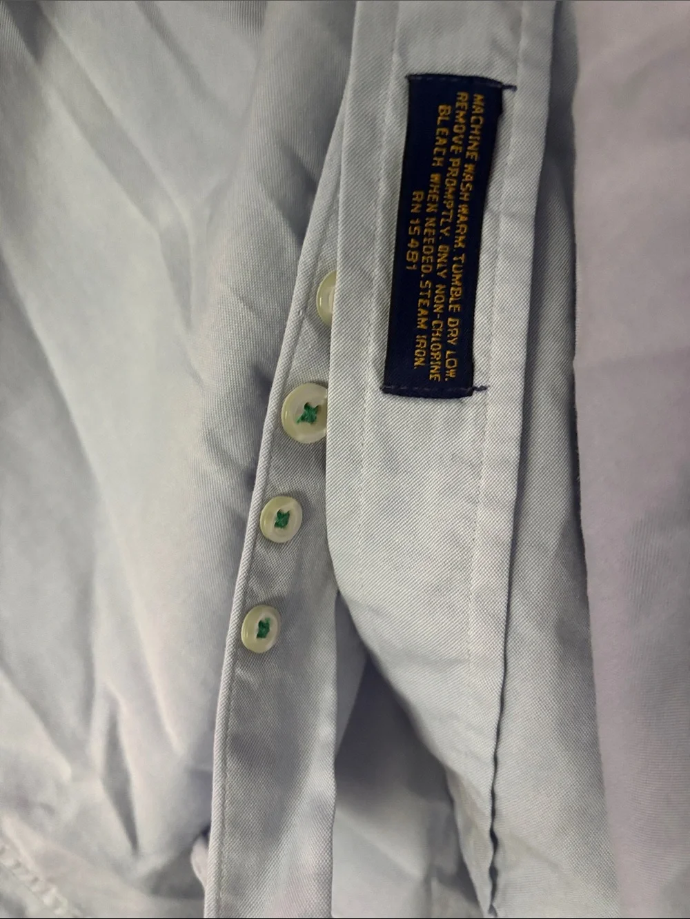 Tommy Hilfiger Light Blue Long Sleeve Dress Shirt